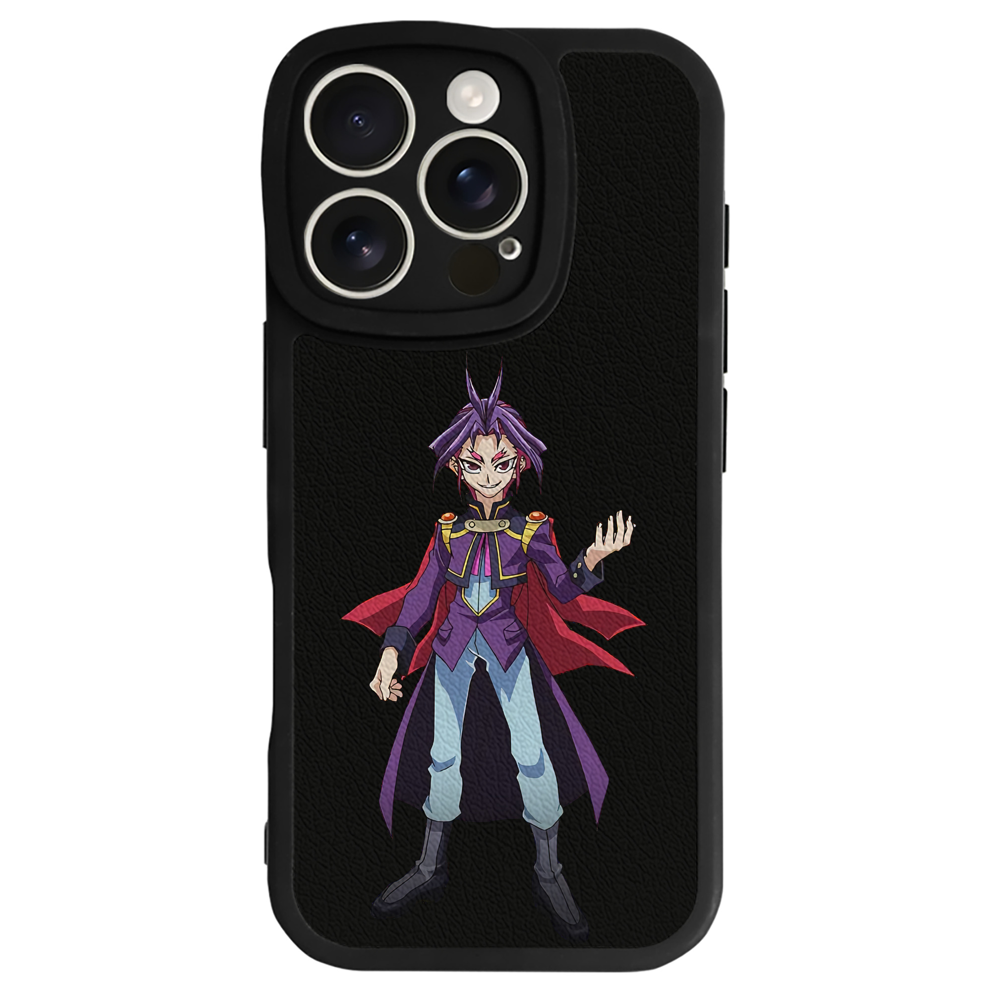 遊☆戯☆王 Yu-Gi-Oh! 【iPhone 16シリーズ対応】シリコンスマホケース（レザー調） 材質：シリコン